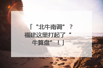 “北牛南调”？福建这里打起了“牛算盘”！