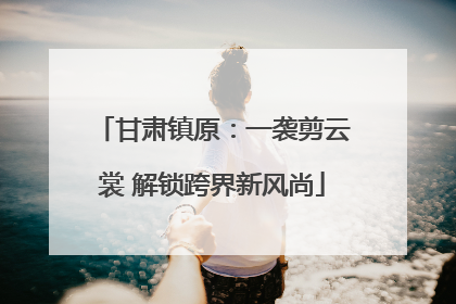 甘肃镇原：一袭剪云裳 解锁跨界新风尚