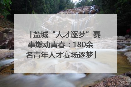 盐城“人才逐梦”赛事燃动青春：180余名青年人才赛场逐梦