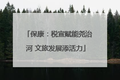 保康：税宣赋能尧治河 文旅发展添活力