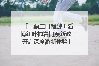 一票三日畅游！淄博红叶柿岩门票新政开启深度游新体验