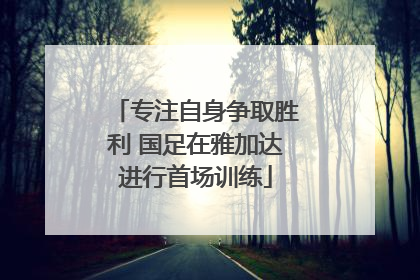 专注自身争取胜利 国足在雅加达进行首场训练