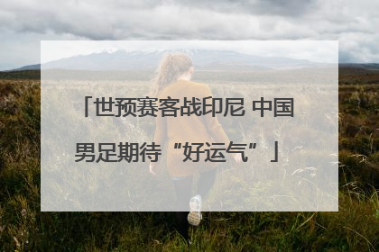 世预赛客战印尼 中国男足期待“好运气”