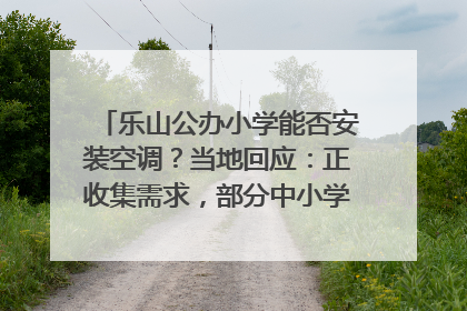 乐山公办小学能否安装空调？当地回应：正收集需求，部分中小学已启动安装｜云求助