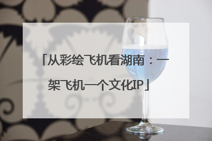 从彩绘飞机看湖南：一架飞机一个文化IP