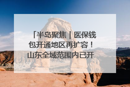 半岛聚焦｜医保钱包开通地区再扩容！山东全域范围内已开通，有何用处？如何操作？速戳→