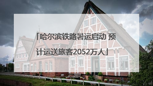 哈尔滨铁路暑运启动 预计运送旅客2052万人