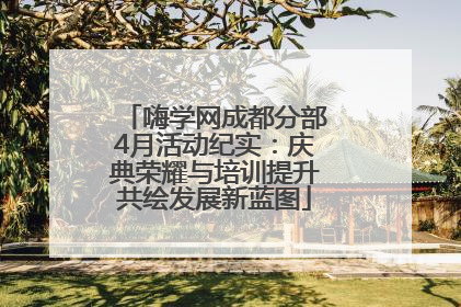 嗨学网成都分部4月活动纪实：庆典荣耀与培训提升共绘发展新蓝图