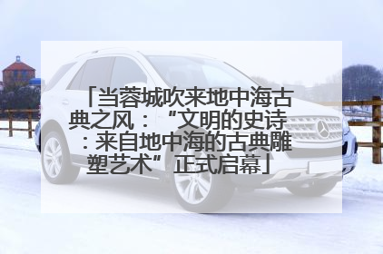 当蓉城吹来地中海古典之风：“文明的史诗：来自地中海的古典雕塑艺术”正式启幕