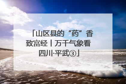 山区县的“药”香致富经丨万千气象看四川·平武③