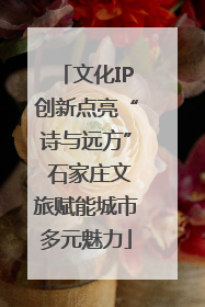 文化IP创新点亮“诗与远方” 石家庄文旅赋能城市多元魅力