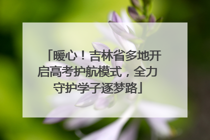 暖心！吉林省多地开启高考护航模式，全力守护学子逐梦路
