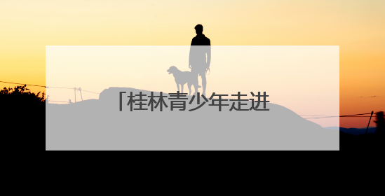桂林青少年走进广西省立艺术馆“对话”红色历史