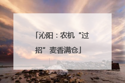 沁阳：农机“过招”麦香满仓