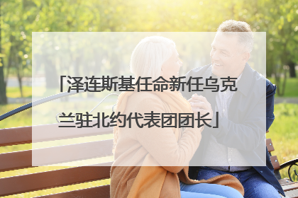 泽连斯基任命新任乌克兰驻北约代表团团长