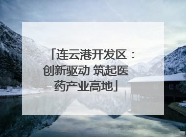 连云港开发区：创新驱动 筑起医药产业高地