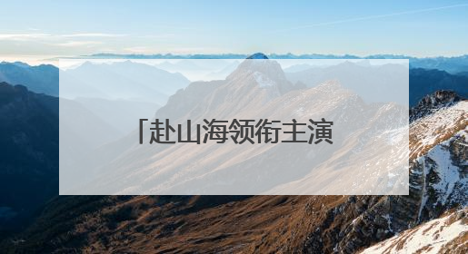 赴山海领衔主演已没有李凯馨