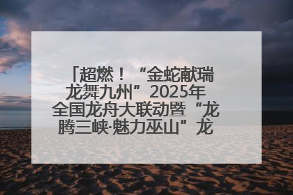 超燃！“金蛇献瑞 龙舞九州”2025年全国龙舟大联动暨“龙腾三峡·魅力巫山”龙舟邀请赛圆满落幕！