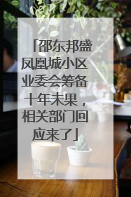 邵东邦盛凤凰城小区业委会筹备十年未果，相关部门回应来了