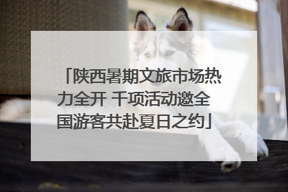 陕西暑期文旅市场热力全开 千项活动邀全国游客共赴夏日之约