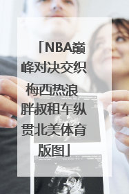 NBA巅峰对决交织梅西热浪 胖叔租车纵贯北美体育版图